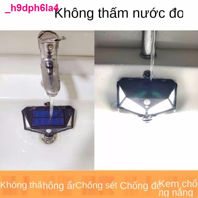 ánh sáng mặt trời ngoài sân vườn hộ gia đình cảm ứng cơ thể con người đường phố nông thôn mới không thấm nước Đèn