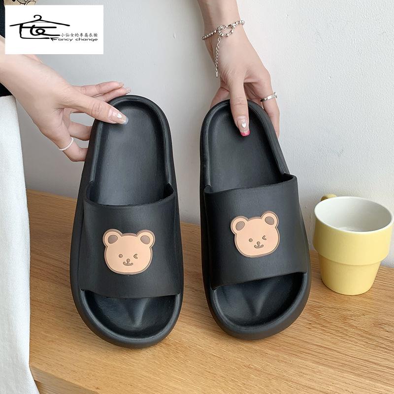 Dép Đi Trong Nhà Tắm Đế Dày Chống Trượt Thời Trang Mùa Hè Cho Nữ