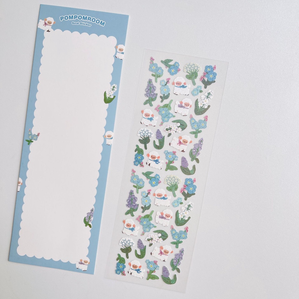 Peach 1Pcs GaLiCiCi Stickers INS same cartoon laser card stickers / transparent bottom exquisite DIY decorative stickers