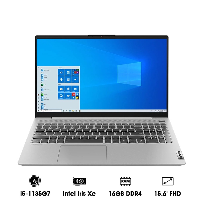 Laptop Lenovo IdeaPad 5 15ITL05 (82FG01HPVN) (i5-1135G7 | 16GB | 512GB | Intel Iris Xe Graphics | 15.6' FHD | Win 11)