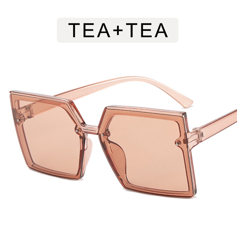 Kính râm gọng vuông chống tia UV400 sang trọng cho dành nữ