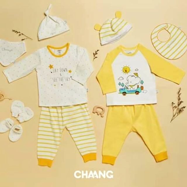 Bộ raglan (voi vàng; voi hồng) Bộ cúc vai( kẻ xanh; sao vàng ; ghi ) cho bé từ 9m đến 3 y