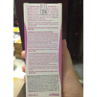 Dung dịch vệ sinh Saforelle 100ml