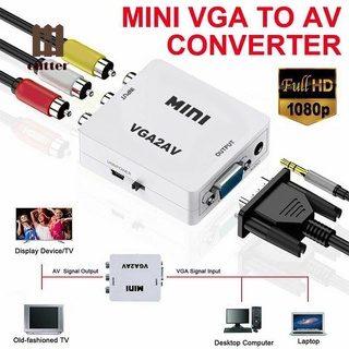 Bộ Chuyển Đổi Vga Sang Av Mini Hỗ Trợ 1080p