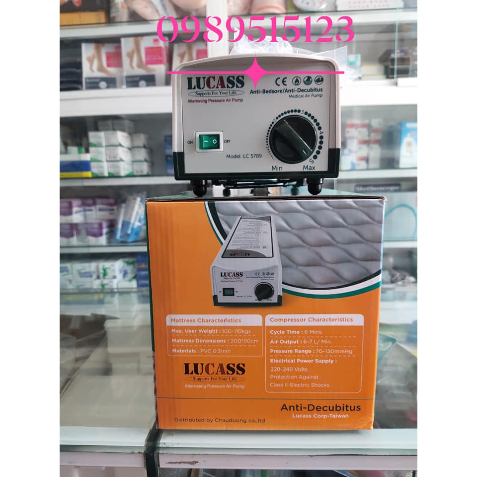 Đệm nệm hơi, đệm chống loét Lucass LC 5789 (LC-5789, LC5789)