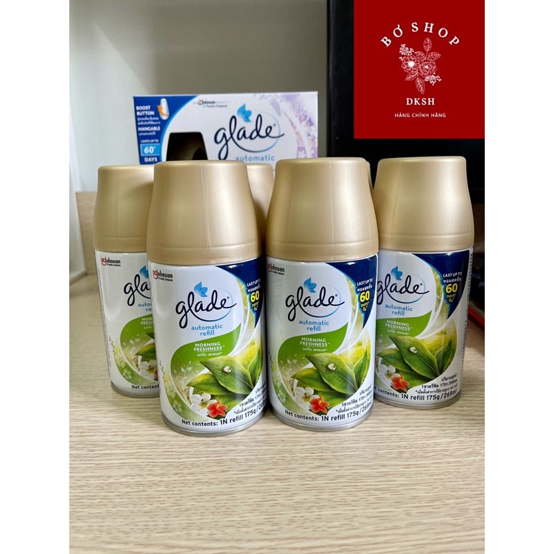 [ LÕI ] - Chai Xịt Phòng Thay Thế Vào Máy Xịt Phòng Tự Động Glade - 269ml/175g - Hàng chính hãng DKSH Việt Nam.