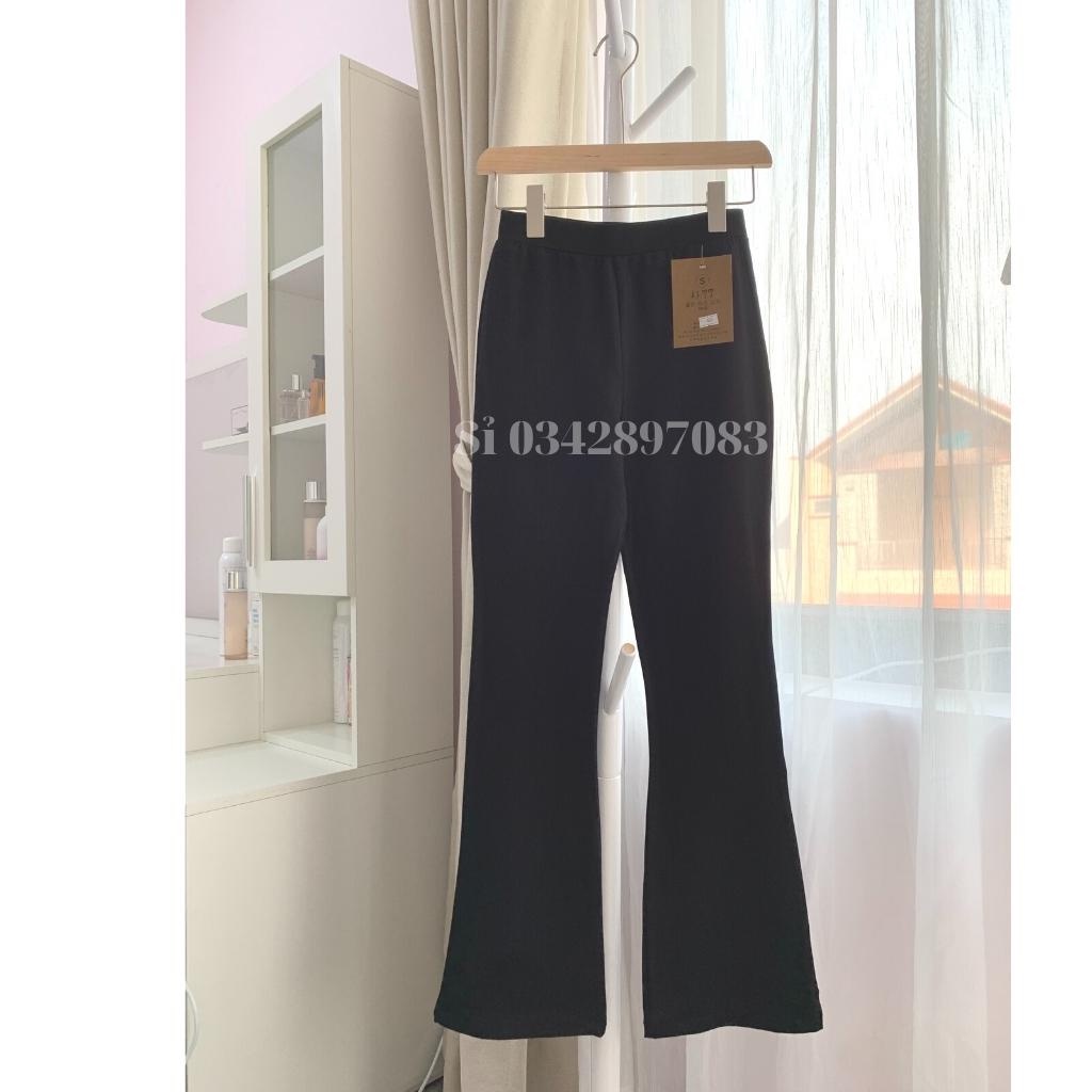 Quần legging nữ ôm ống loe dáng dài 888