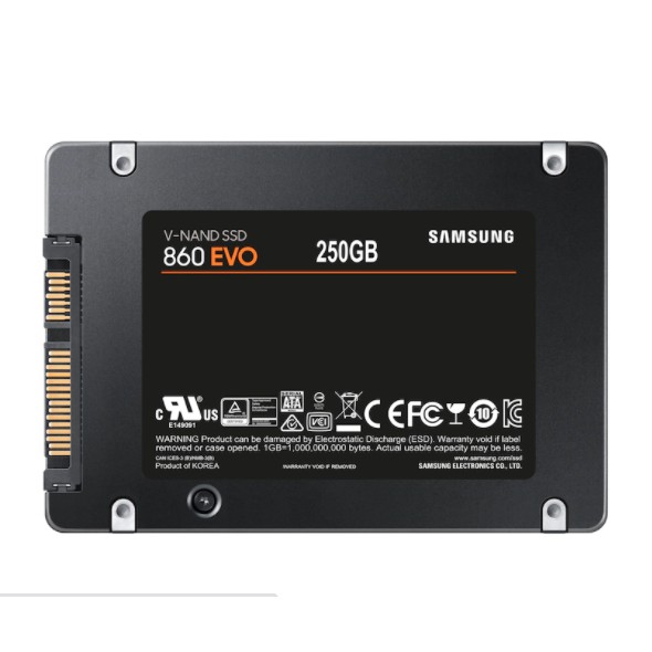 Ổ cứng SSD Samsung 860 Evo 250Gb, 500gb bảo hành 5 năm new chính hãng nguyên seal | BigBuy360 - bigbuy360.vn