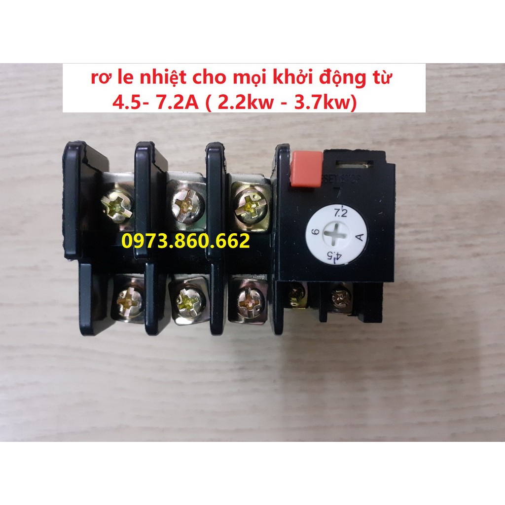 Relay Nhiệt lắp được với mọi loại contactor - role nhiệt loại tốt