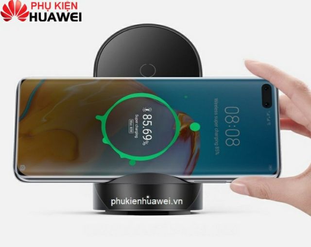 [Mã SKAMPUSHA7 giảm 8% đơn 250k]Bộ sạc không dây siêu nhanh Huawei 40W CP62 + củ sạc Huawei 65W CP81 chính hãng