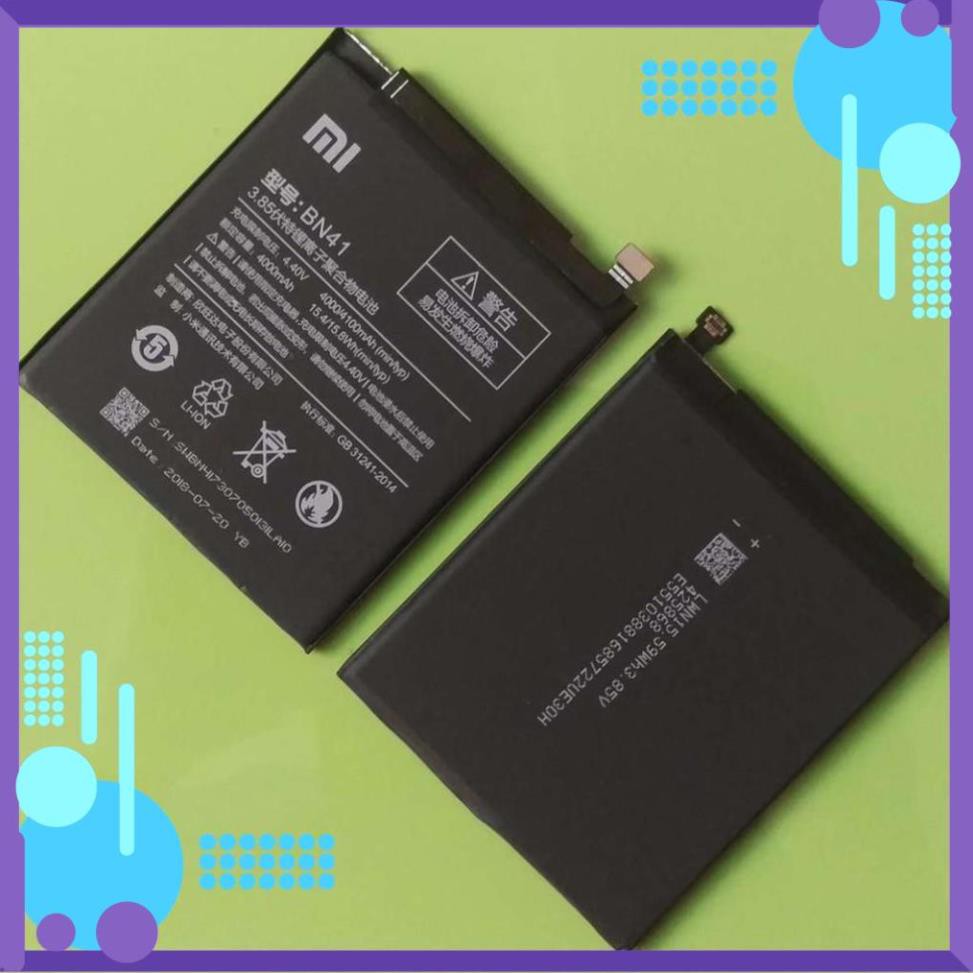 Đẹp rẻ  Pin thay thế cho Xiaomi Redmi Note 4 - Chip Helo X20 (BN41) 4000/4100 mAh