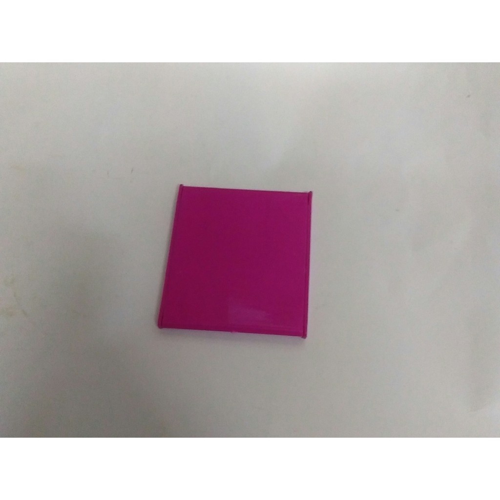 [HÀNG CÓ SẴN]Gương trang điểm-kiếng soi mặt hình vuông xếp(7x7cm)