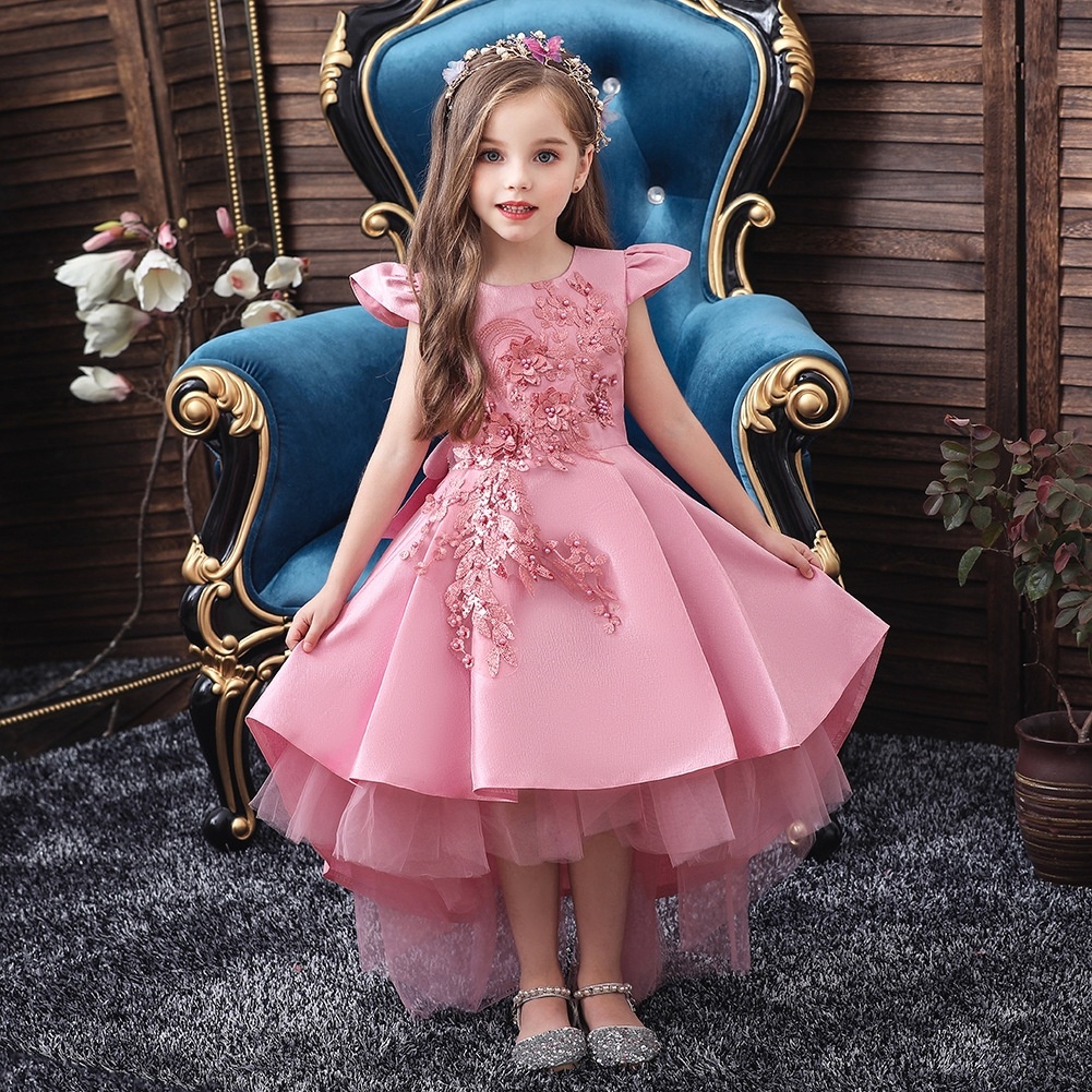 Bán Chạy OJIE Đầm Dạ Hội Công Chúa Thêu Hình Cho Bé Gái Trung Niên Và Người Lớn Tuổi Đi Bộ Làm Quà Tặng Sinh Nhật Tốt Nhất