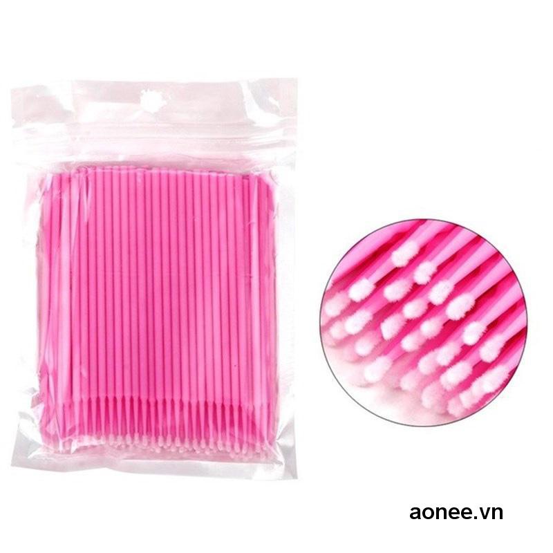 ✨✨Set 100 Cọ Nhỏ Dùng Một Lần Dùng Để Vệ Sinh Và Làm Sạch Lông Mi
