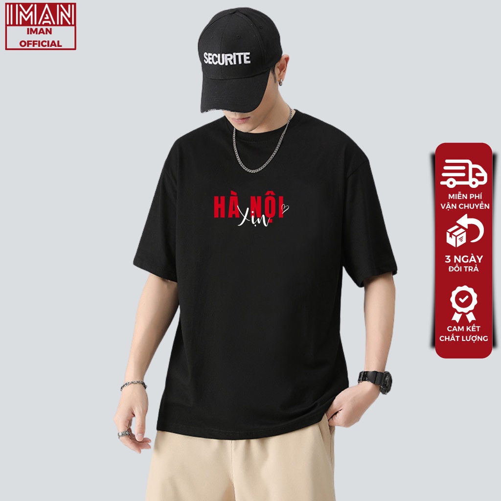 Áo thun HÀ NỘI XỊN phiên bản Premium Cao Cấp Chất Liệu 100% Cotton mềm mại, thoáng mát