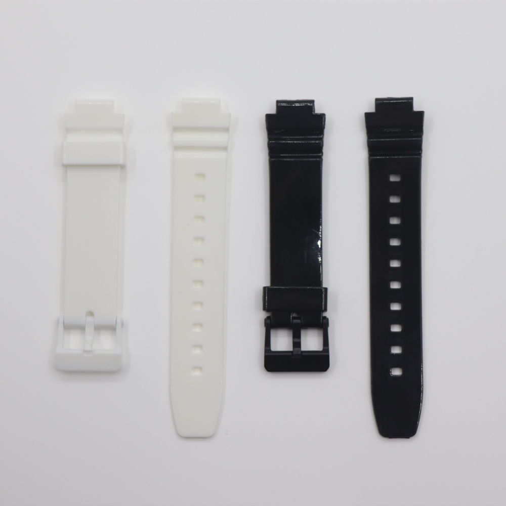 Dây Đeo Đồng Hồ Màu Đen Bằng Da PU Mềm Cho Casio LRW-250H LRW 250H Cho Casio LRW250H