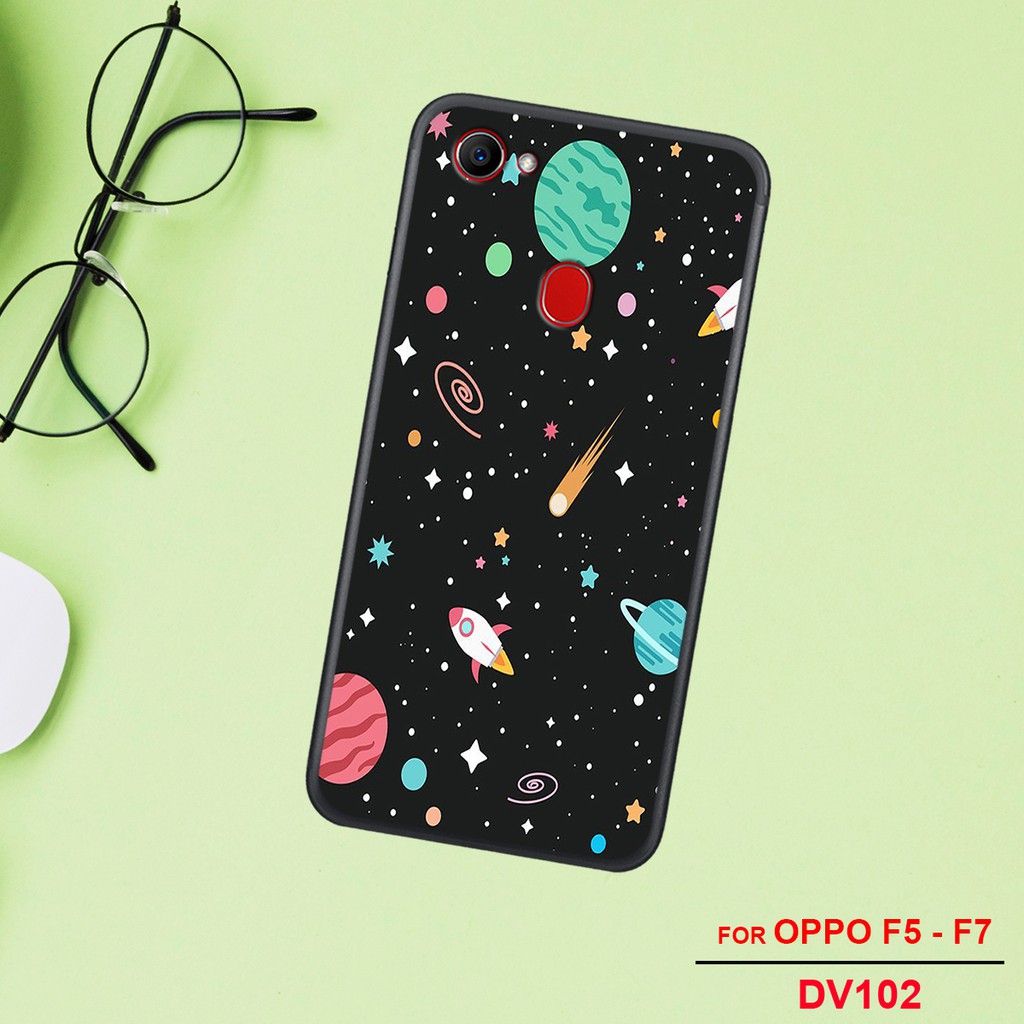 ỐP LƯNG ĐIỆN THOẠI OPPO F5 / F5 YOUTH - F7 IN HÌNH VŨ TRỤ