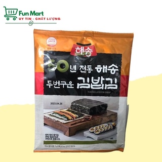 Rong biển / lá kim cuộn cơm, kimbap 10 lá