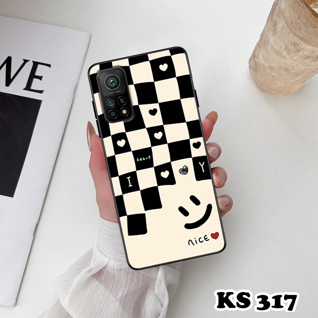 Ốp lưng Xiaomi Mi 10T 5G - Xiaomi Mi 10T Pro 5G - Ốp in hình họa tiết caro bền, đẹp