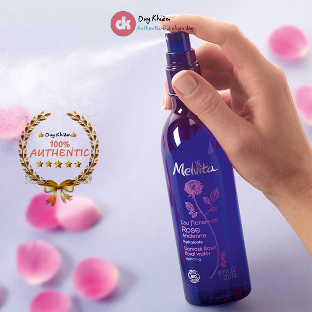 Nước Hoa Hồng Melvita Eau Florale 200ml 5.0 | BigBuy360 - bigbuy360.vn