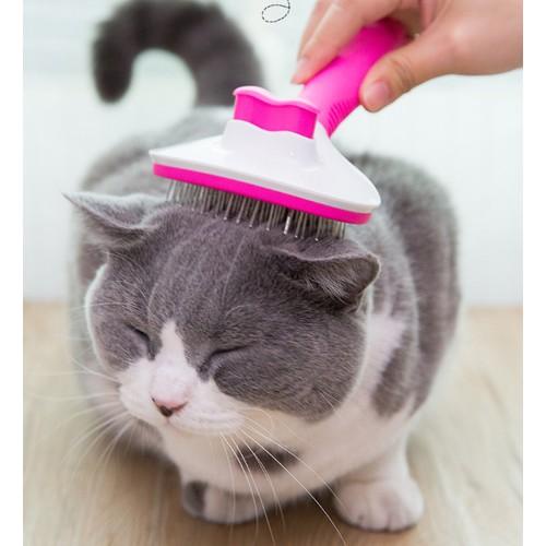 Lược Chải Lông Thú Cưng, Lược Chải Lông Chó Mèo Dụng Cụ Vệ Sinh Làm Đẹp Cho Thú Cưng
