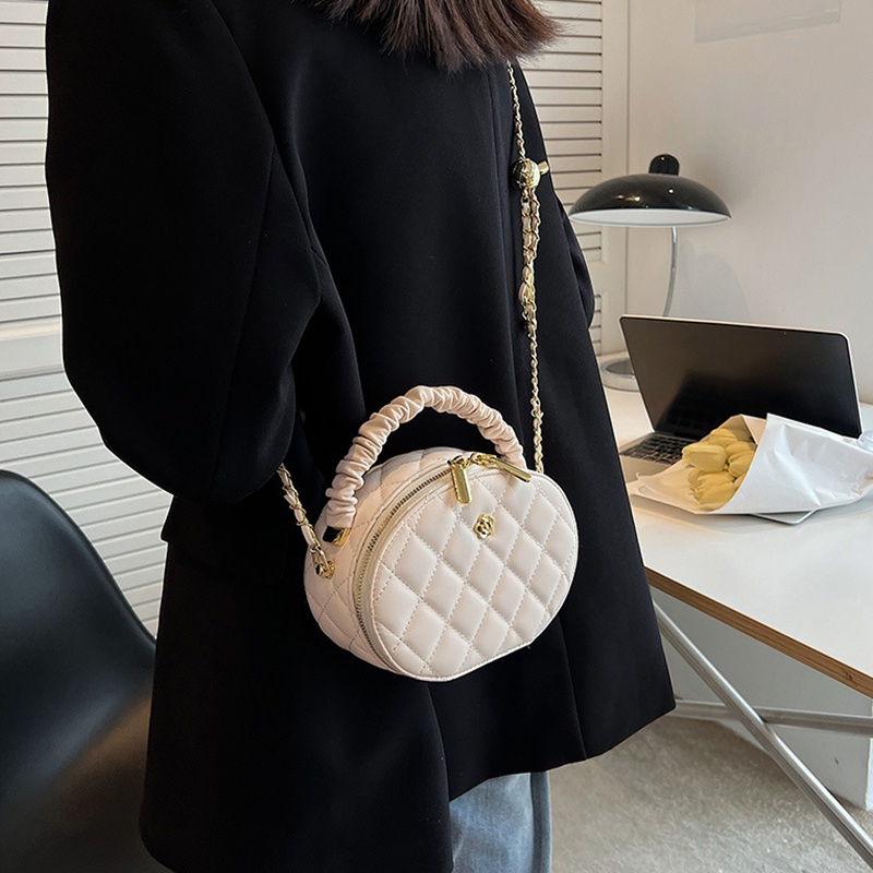 Túi Đeo Chéo mini Hình Tròn Dễ Phối Đồ Thời Trang Cho Nữ