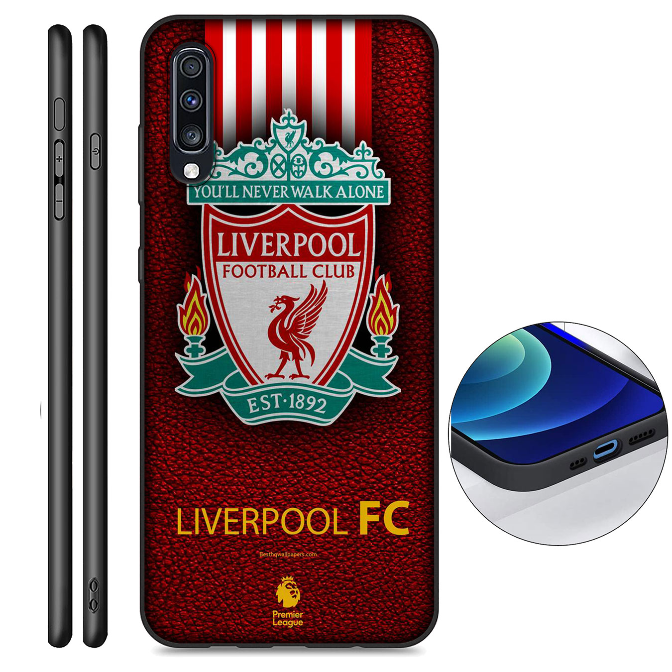 Ốp Điện Thoại Silicon Mềm In Logo Liverpool Màu Đỏ Cho Huawei P30 Pro Lite Y6 Y7 Y9 Prime 2019 2018 Y9prime