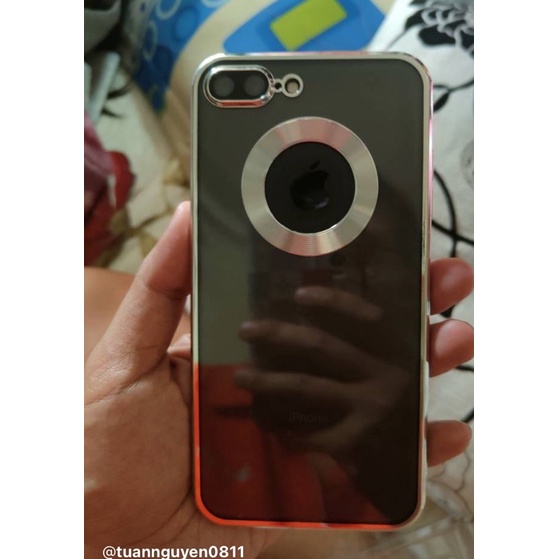 Ốp lưng trong viền màu Bảo vệ camera vòng tròn sạc cho iPhone 7 Plus đến 13 Pro Max, 12, 11, XS max 8Plus siêu đẹp