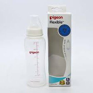 Bình sữa / Núm Pigeon PP Streamline cổ hẹp 150ml/250ml