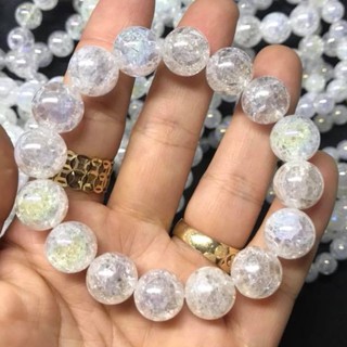 Vòng tay phong thủy trắng tuyết -12ly