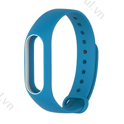 Dây Đeo Thay Thế Chất Liệu Silicon Màu Trơn Cho Xiaomi Mi Band 2