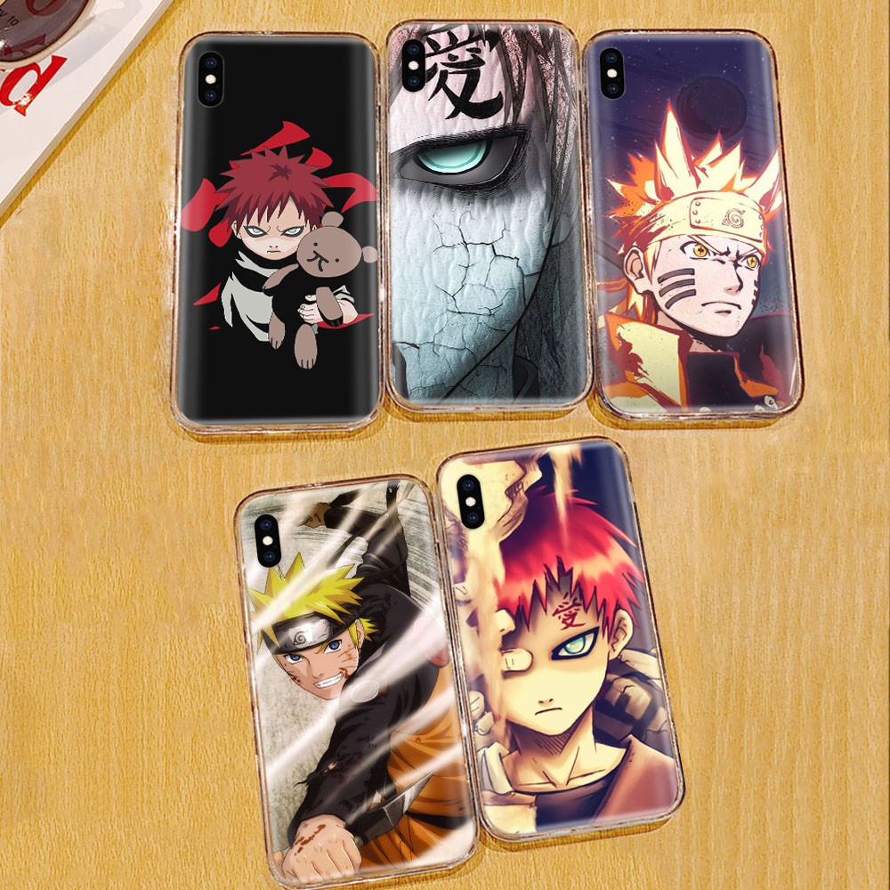 Ốp Lưng Trong Suốt In Hình Naruto Cho Iphone 8 7 6 6s 5 5s Se 5c 4s 4