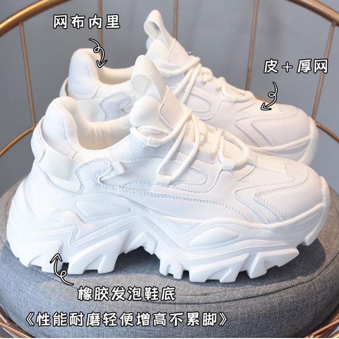 Giày Thể Thao Đế Dày Tăng Chiều cao Phong Cách Mới Dành Cho Nữ