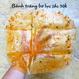 Bánh tráng bơ lục sắc