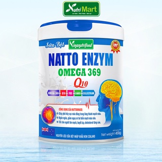 Sữa bột natto enzym omega 369 - q10 900g