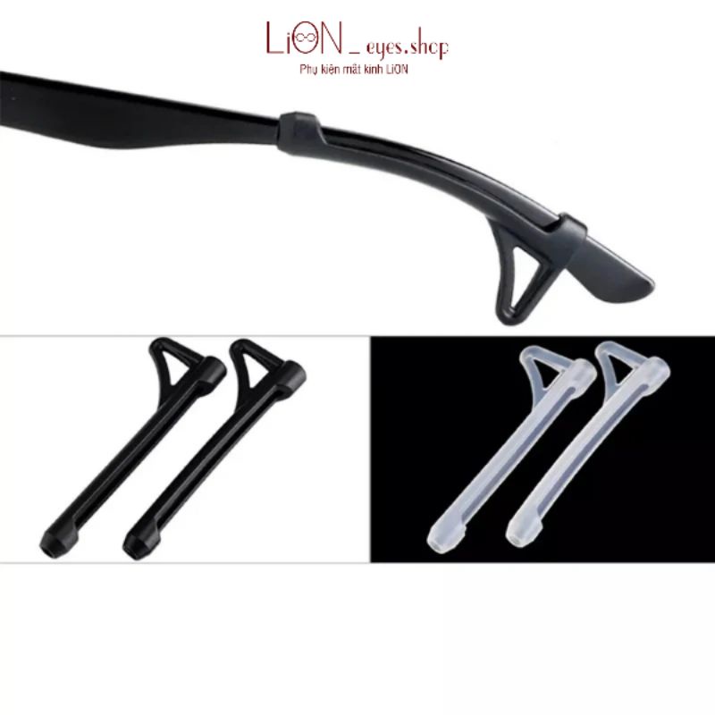 Cài tai silicone chống rơi kính,cài đuôi kính chống tuột khi vận động