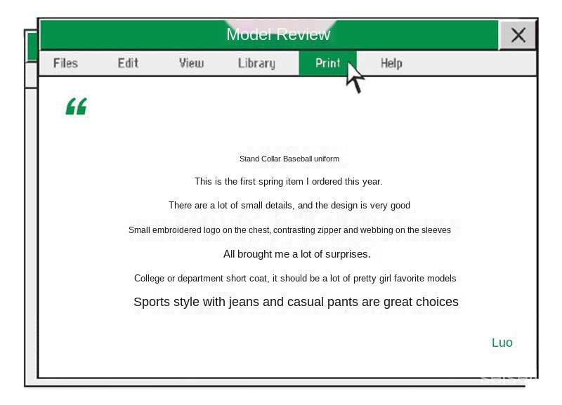 Áo Khoác Bóng Chày Cổ Đứng Thời Trang Cho Nam | BigBuy360 - bigbuy360.vn