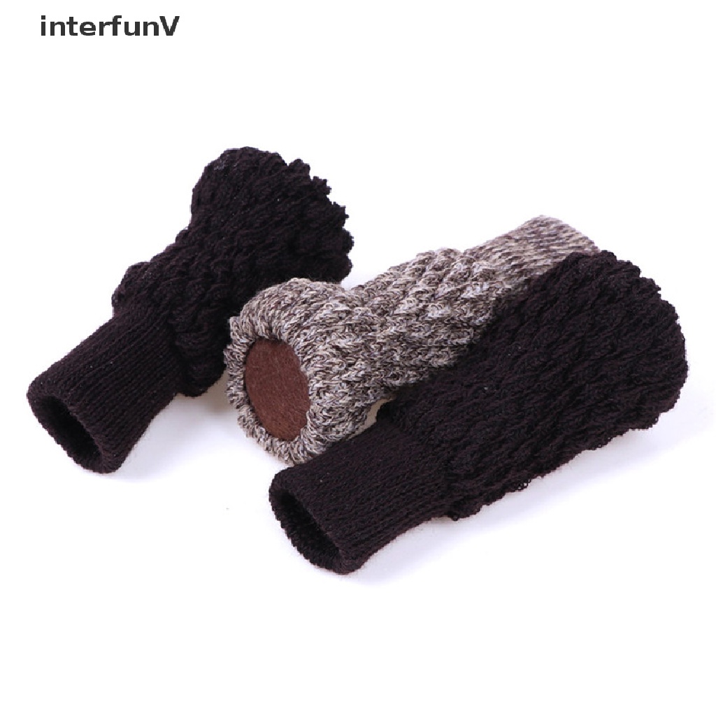 Set 4 Vỏ Bọc Chân Bàn Ghế Chống Trượt Bảo Vệ Sàn Nhà