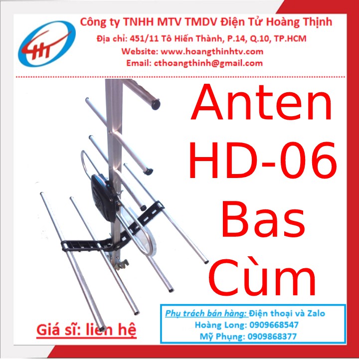 Anten ngoài trời HD 06 - HD06 Bas Cùm