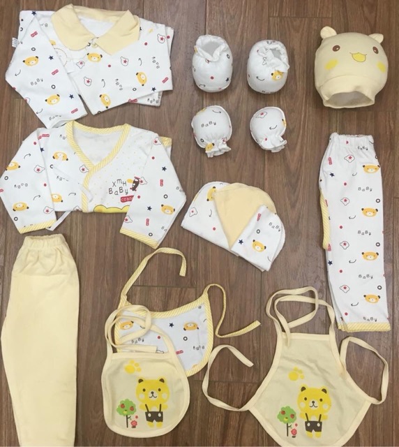 Hộp Set quà tặng cho bé sơ sinh 14 món Baby fashion