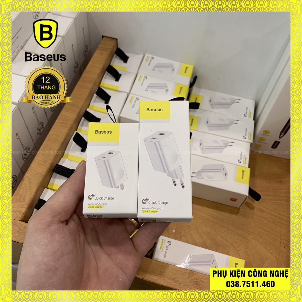 Củ sạc nhanh Baseus mini quickcharge ccal-ax chính hãng