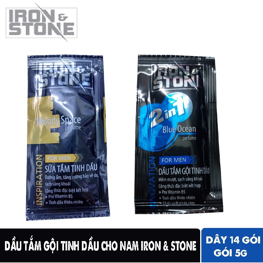 SỮA TẮM GỘI TINH DẦU INNOVATION 2 IN 1 HƯƠNG BLUE OCEAN FOR MEN  - SỐNG CHỌN ĐAM MÊ