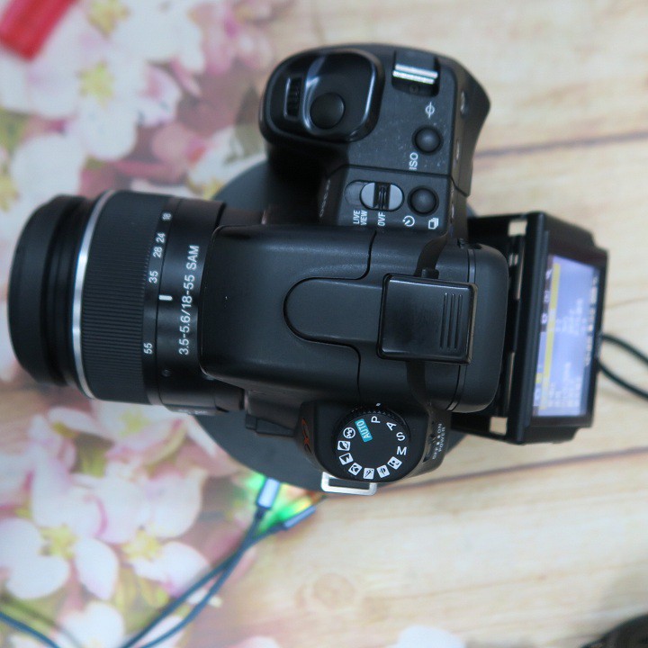 Máy ảnh Sony A350 kèm ống kính 18-55