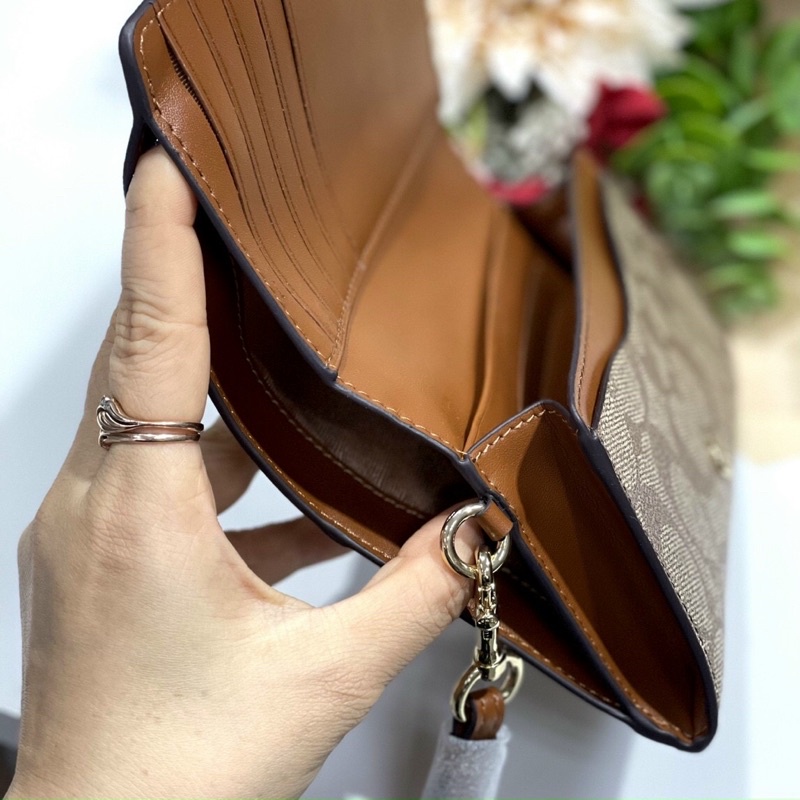 💥Ví Coach Flap Xuất xịn💥Rẻ Vô Địch