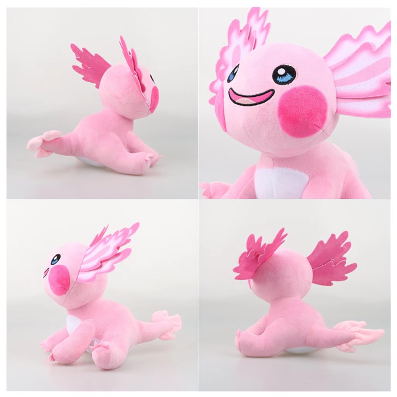 ✨đồ chơi cho bé✨ NEW Axolotl nhồi bông Vận chuyển nhanh! Thú Nhồi Bông Axolotl 6 Màu Dễ Thương 27cm