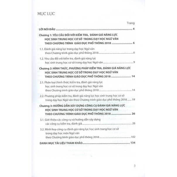 Sách - Hướng Dẫn Kiểm Tra, Đánh Giá Năng Lực Học Sinh Trung Học Cơ Sở Trong Dạy Học Ngữ Văn