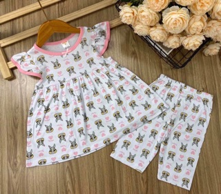 Đồ bộ bé gái size đại
