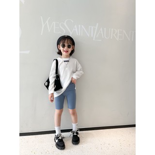 quần lửng chất thun lạnh co giãn bé gái