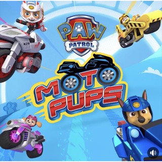 Paw Patrol- Xe máy Moto Pups