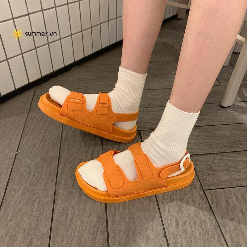 Giày Sandal Đế Bằng Thời Trang Mùa Hè Dành Cho Nữ